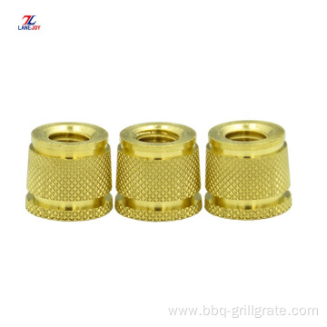 Brass Knurled Insert Nut Pin/brass threaded insert nuts